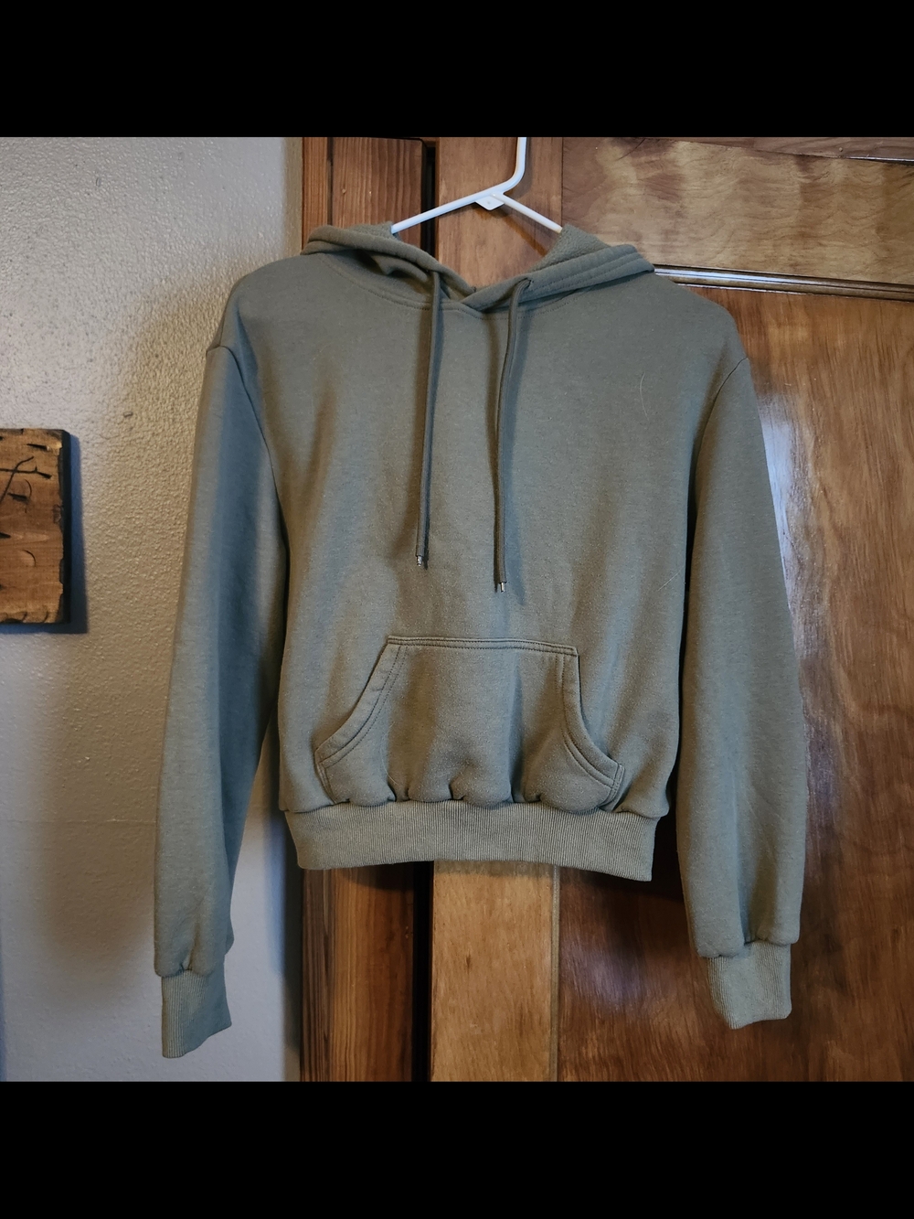 Everyday Olive Hooded Pullover Sweatshirt